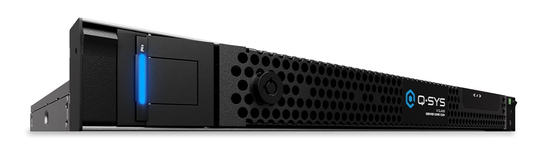 Q-SYSサーバーCore X20rのヒーロー画像