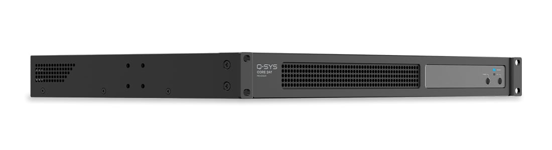 Q-SYS Core 24fの右角度画像