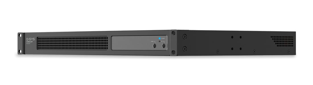 Q-SYS Core 24fの左角度画像