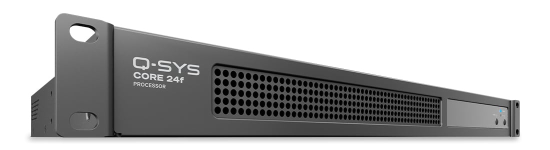 Q-SYS Core 24f のヒーローイメージ