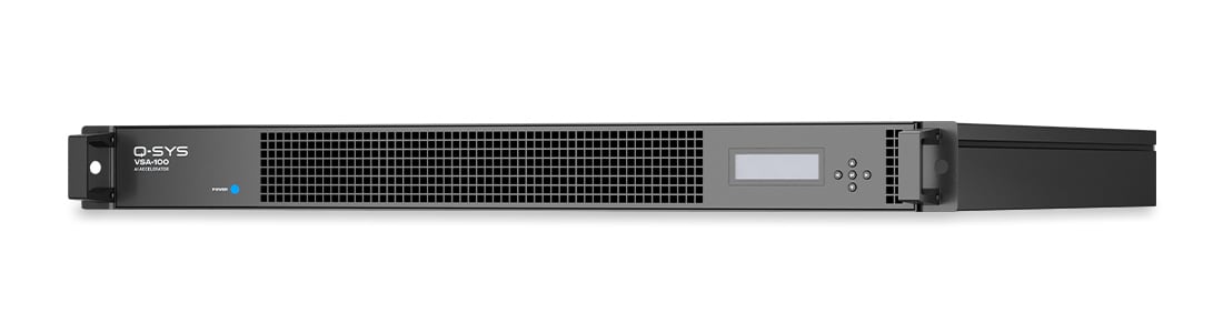 Q-SYS VSA-100の左角度画像