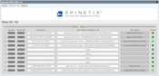 SpinetiX ARYA 制御プログラムのスクリーンショット