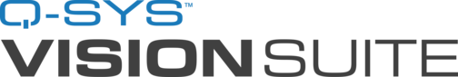 Q-SYS VisionSuiteロゴ
