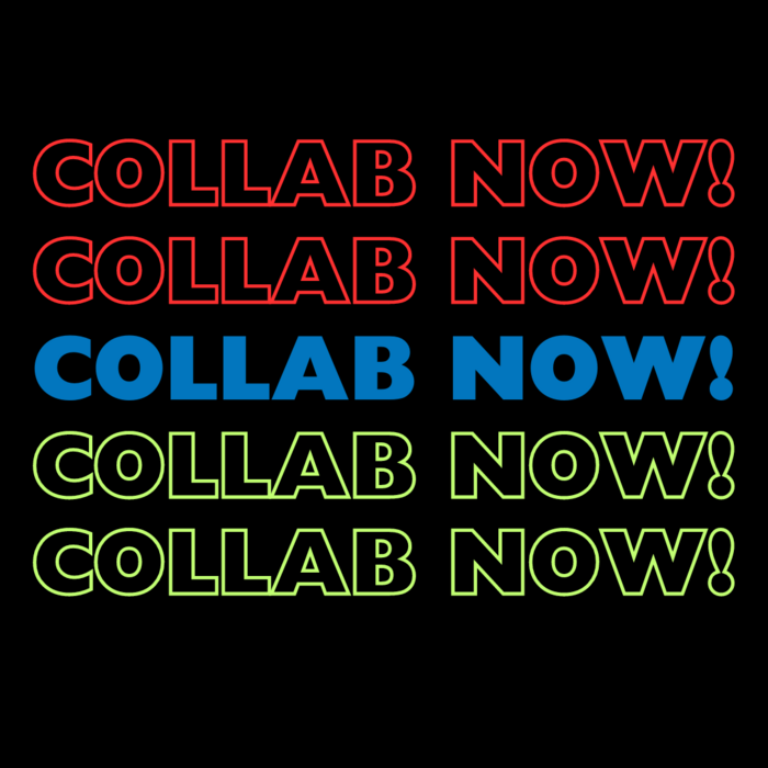 Image Text: 'Collab Now!'
