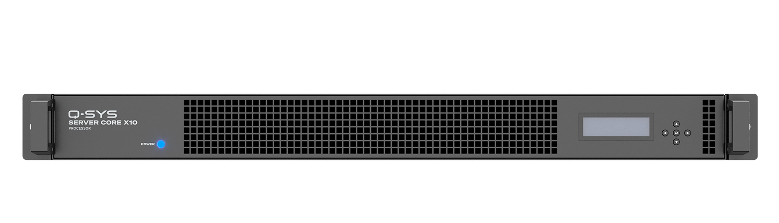 Q-SYS Core X10の正面画像