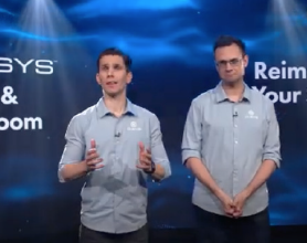 Q-SYSについてプレゼンテーションを行う2人の個人のビデオサムネイル