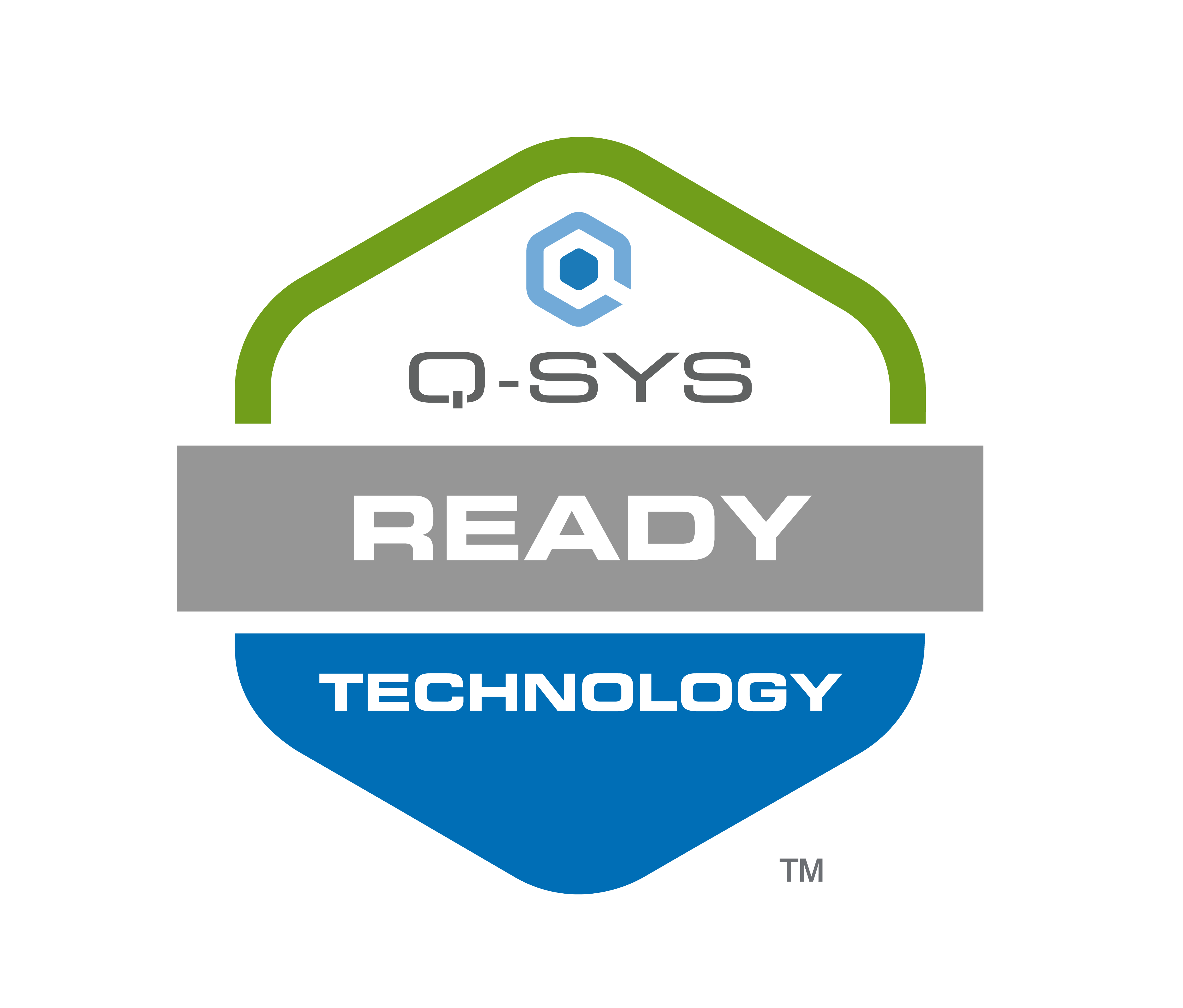 Q-SYS Ready Technologyバッジ