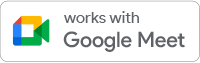 「Works With Google Meet」バッジ