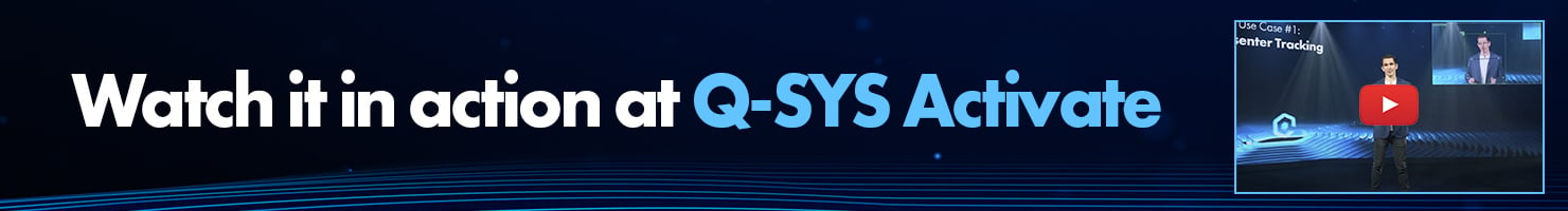 テキストの画像： Q-SYS Activateで実際の動作をご覧ください