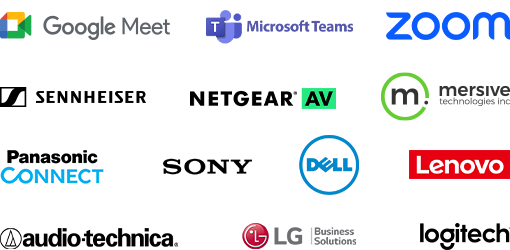 Q-SYS統合を特徴とするパートナーロゴ集
