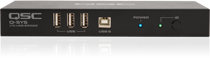Q-SYS I/Oブリッジの正面図