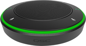 Q-SYS NMシリーズネットワークマイクロホンの正面図
