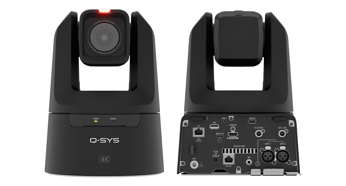 NC-Pro15x ブラックの前面と背面のイメージ
