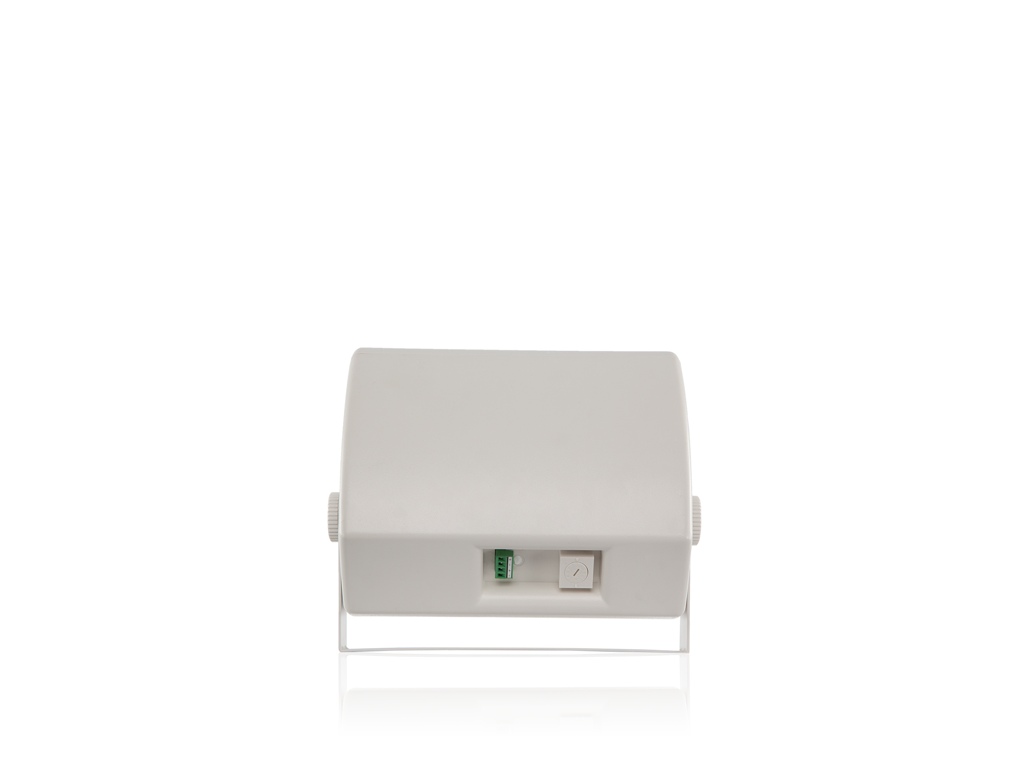 白いAC-S4Tスピーカーの背面画像