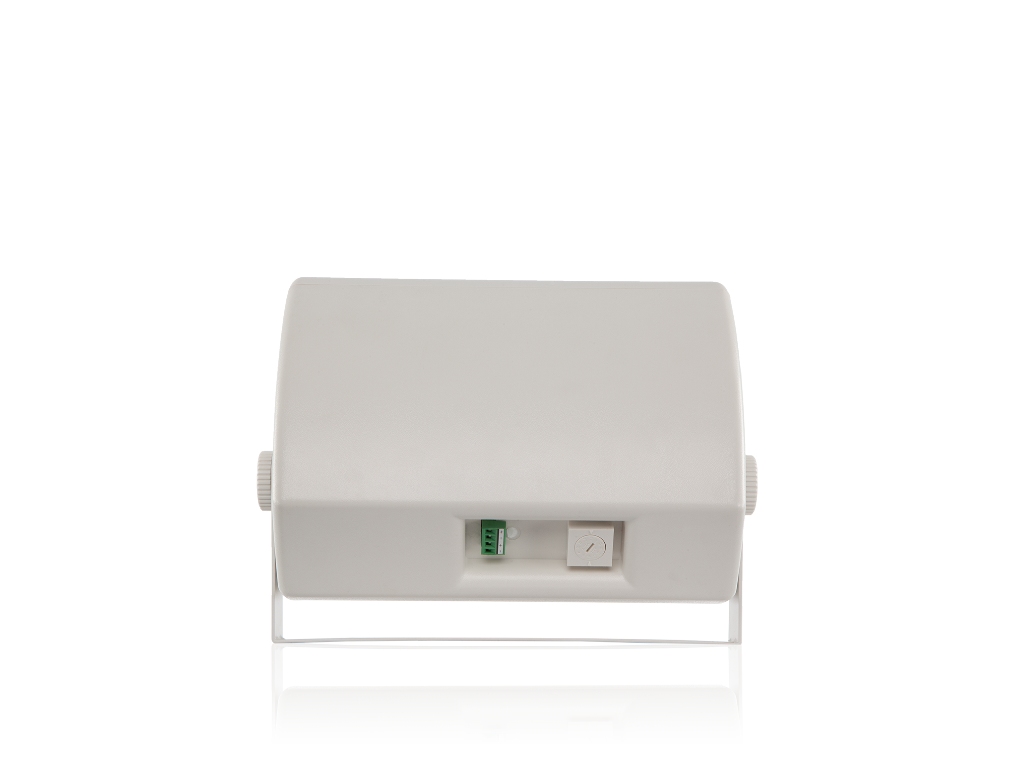 白色AC-S6Tスピーカーの背面画像