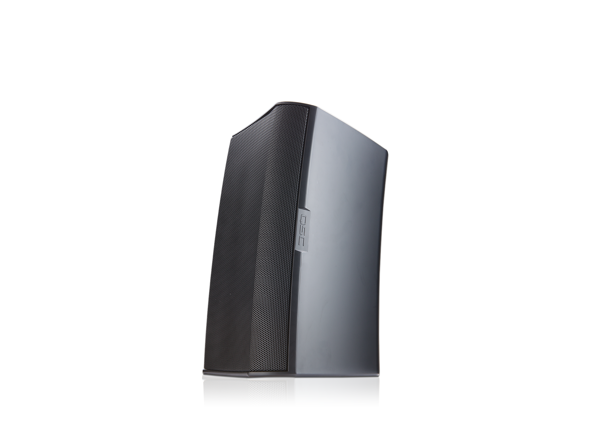 AD-S8Tスピーカー（グリル付きブラック）の正面左角度付き画像