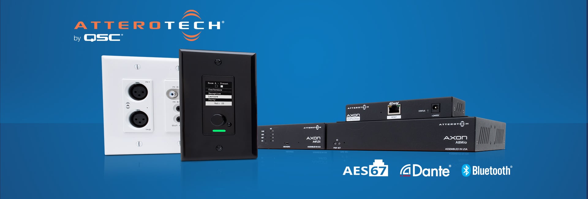 Atterotech ファミリー製品の数々 